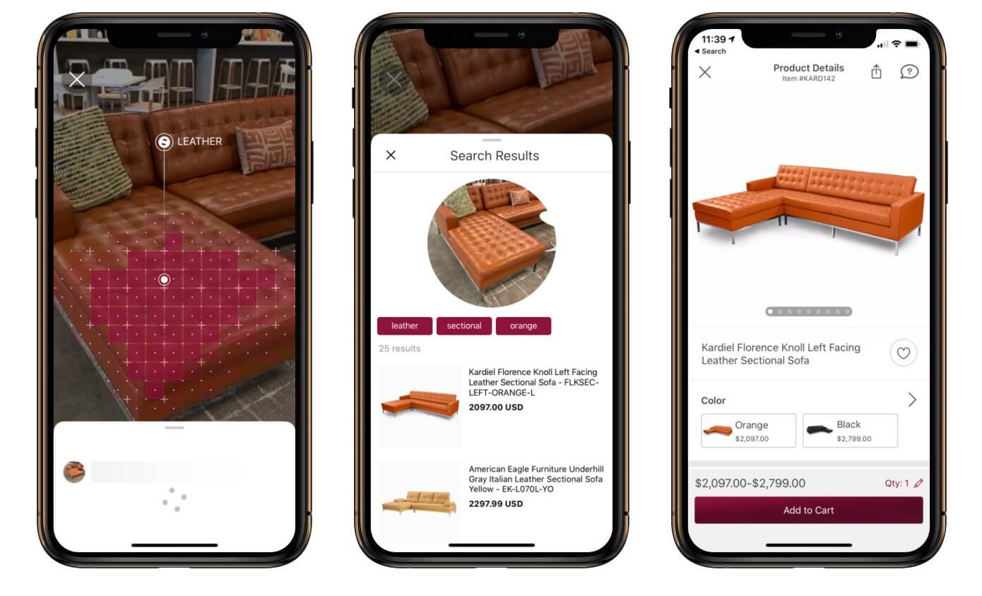 جستجوی بصری روند جستجو برای کالا را تسریع میکند